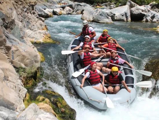 Wildwasser-Rafting