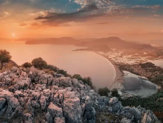 Radar-Sonnenuntergangs Safari