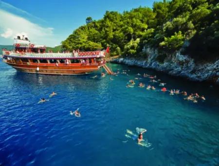 Akyaka Bays & Cleopatra Island Boat Tour | Full-Day Tour From Dalyan